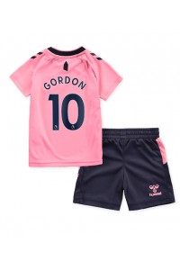 Fotbalové Dres Everton Anthony Gordon #10 Dětské Venkovní Oblečení 2022-23 Krátký Rukáv (+ trenýrky)